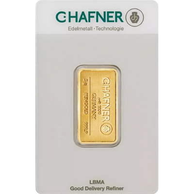 C.Hafner Feingold Germany 5gramm 999,9
