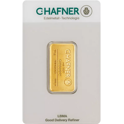 C.Hafner Germany 999,9 Feingold 10gramm