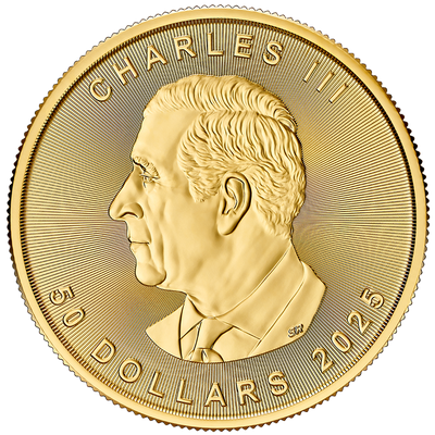 Charles 3. 50 Dollars Goldmünze 2025