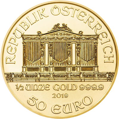 Wiener 1/2 Unze Gold